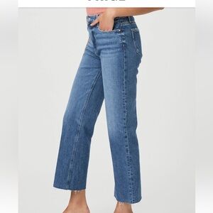 PAIGE Leenah Ankle Wide Leg Jean
